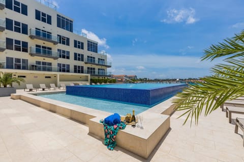 Sit Back Relax Your New View To The Harbor Awaits Condo in Oranjestad