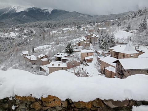 Natural landscape, Winter, Mountain view