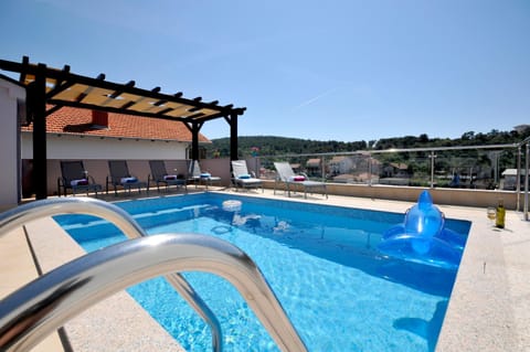 Patio, People, View (from property/room), Swimming pool, sunbed