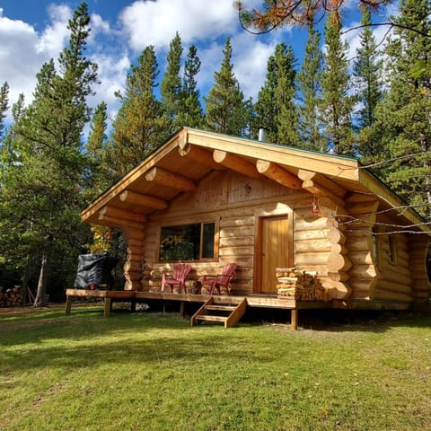 Rocky Mountain Escape Log Cabin Rentals - Rock Lake Natur-Lodge in Yellowhead County