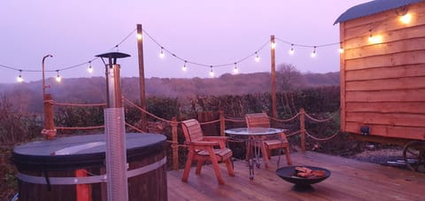 Forton House Shepherd's Huts House in East Devon District