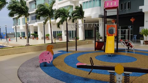 Children play ground, Evening entertainment