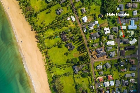 Hale Hanalei home Haus in Hanalei