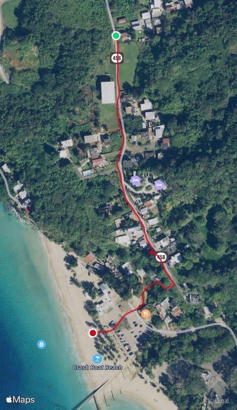 Aguadilla Breeze apt in gated complex 8 minute walk to Crashboat beach Condo in Borinquen