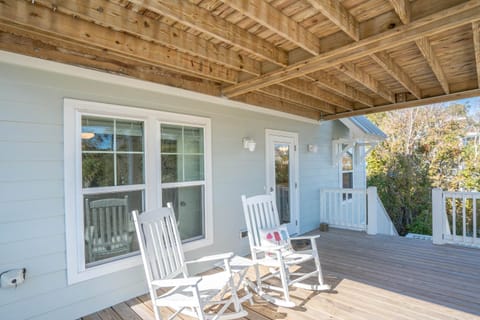 Beautiful Home with a Partial Ocean View & Reverse Floor Plan. Carolina in my Mind House in Oak Island