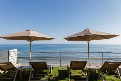 Patio, Beach, Sea view