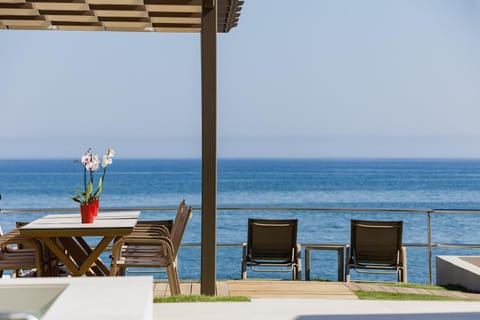 Patio, Beach, Sea view