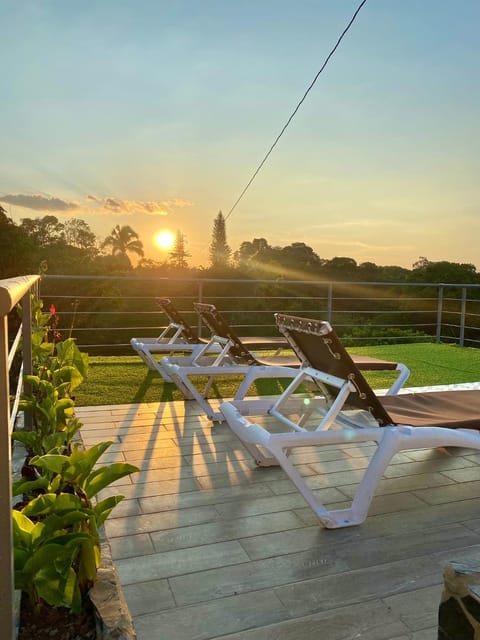 Natural landscape, Balcony/Terrace, Sunset