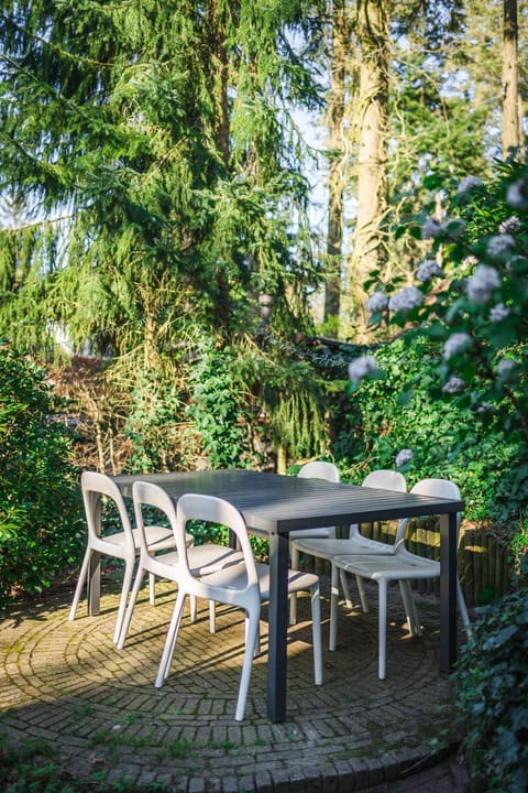 Luxe vakantiehuis in het bos met jacuzzi en sauna Maison in Lunteren