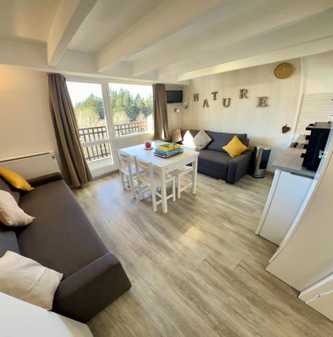 Bed, Kitchen or kitchenette, Living room, Seating area, Dining area