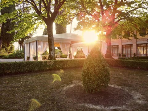 Garden, Sunset