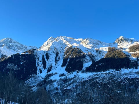 Natural landscape, Winter, Hiking, Mountain view