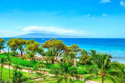 K B M Resorts- HKH-504 Luxury 3Bd villa, ocean view, sleeps 10, close to beach and pool Condo in Kaanapali