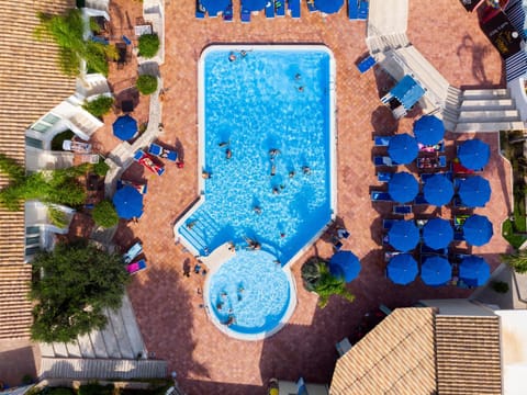 Bird's eye view, Pool view, sunbed