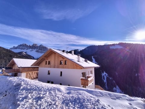 Property building, Natural landscape, Winter, Mountain view