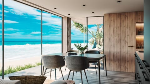 Dining area, Sea view