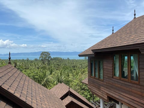 Property building, Natural landscape, Sea view