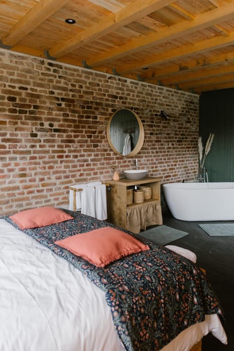 La cabane du potager - Ferme de Linciaux Bed and Breakfast in Wallonia, Belgium