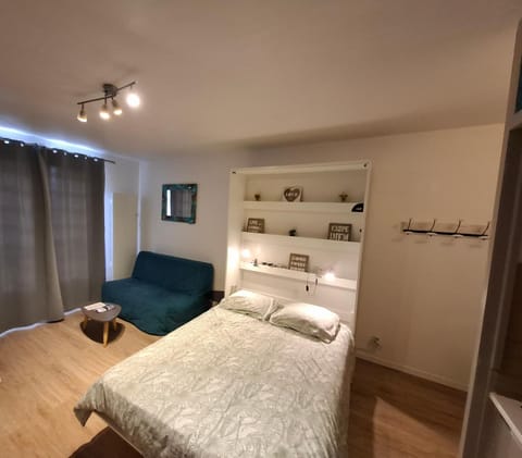 Studio bord de mer en résidence MERVILLE FRANCEVILLE PLAGE Apartment in Normandy