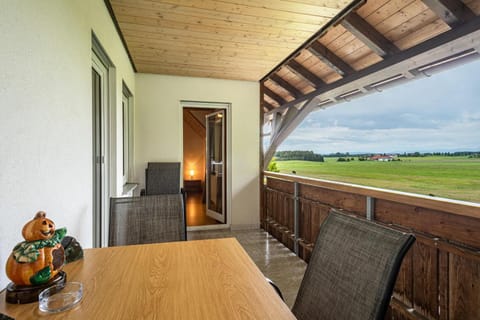 Urlaub auf dem Hirschhof Stehle Condo in Wangen im Allgäu