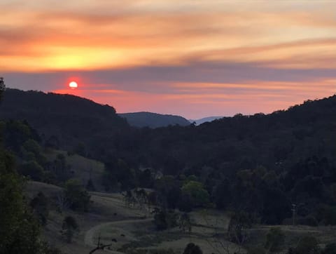 Natural landscape, Hiking, Sunset