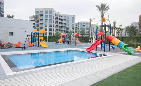 Budget-friendly 2bd near EXPO with a huge pool Apartment in Dubai