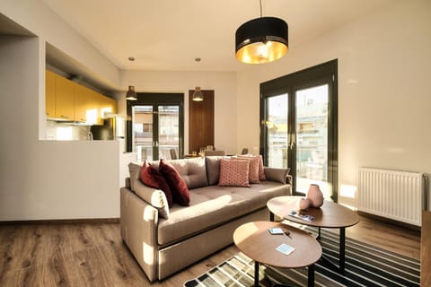 Living room, Seating area, Dining area