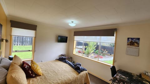 Bed, TV and multimedia, Photo of the whole room, Bedroom, Garden view