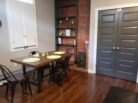 Fresh Modern Industrial split level Condo in Cincinnati