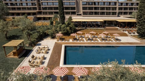 Bird's eye view, Pool view