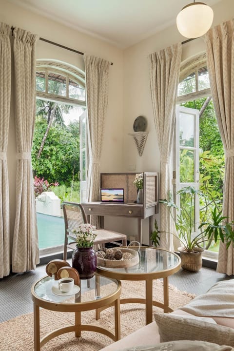 Seating area, Garden view