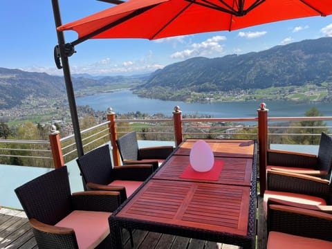 Patio, Balcony/Terrace, Mountain view