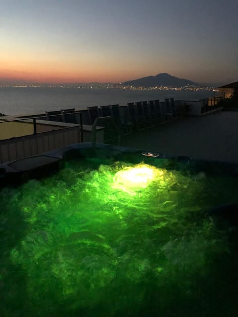 Hot Tub, Sunset