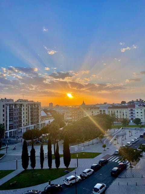 Balcony/Terrace, City view, Sunset