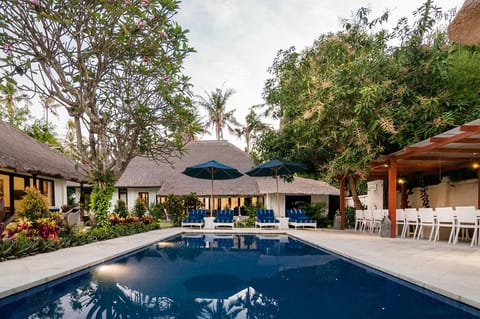 Property building, Garden, View (from property/room), Swimming pool