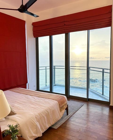 Bedroom, Sea view