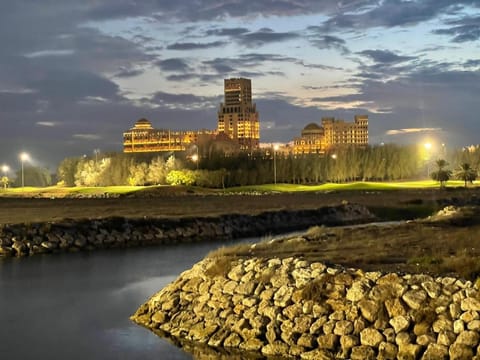 Property building, Night, Natural landscape