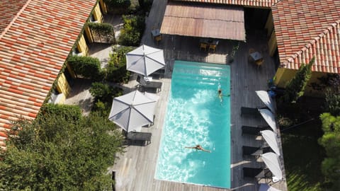 Bird's eye view, Pool view, Swimming pool