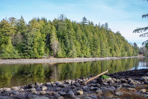 Storm Bay, Family Home with Hot Tub and Inlet View House in Ucluelet