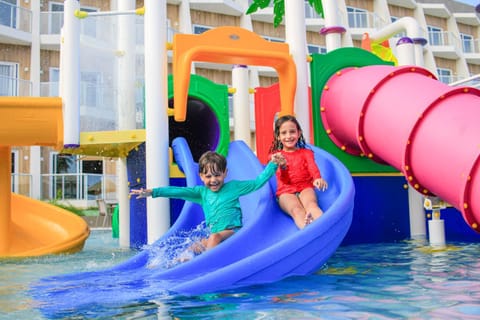 Aqua park, Swimming pool, children