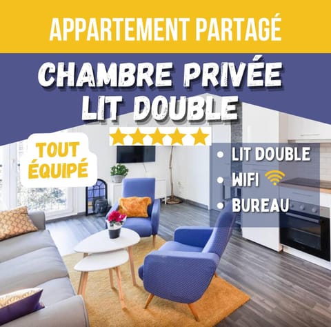 Chambre Privée - TOUT CONFORT - WIFI Bed and Breakfast in Toulouse