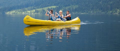 Natural landscape, Activities, Canoeing, Lake view