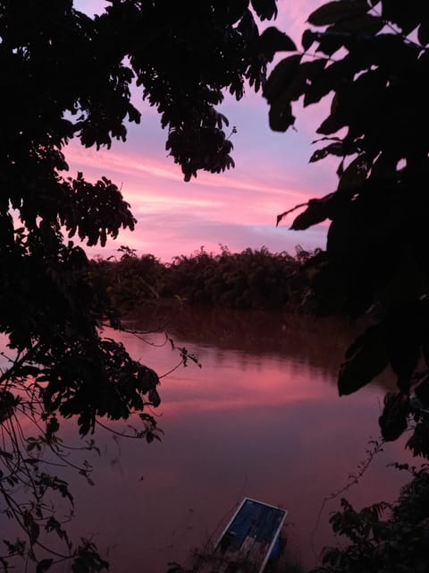 River view, Sunset