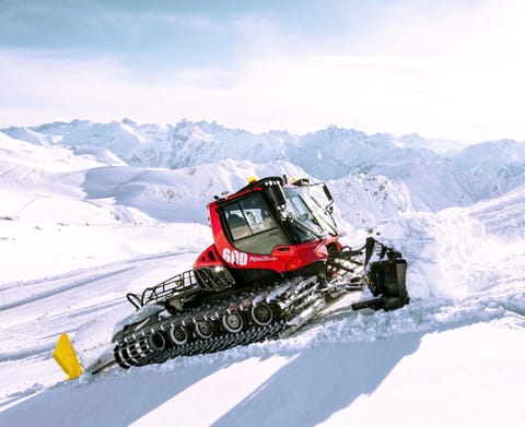 Day, Natural landscape, Winter, Skiing, Mountain view