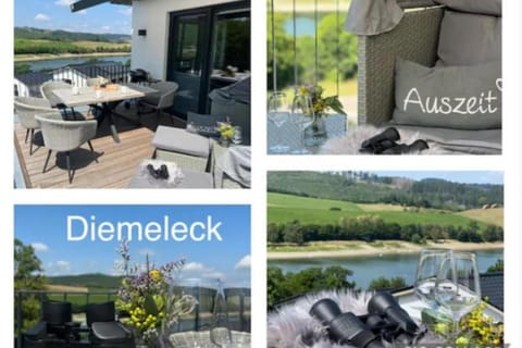 Haus Diemeleck - Ferienhaus für 6 Personen mit Sauna und Dachterrasse mit Panoramablick House in Diemelsee