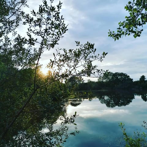 Hiking, Lake view