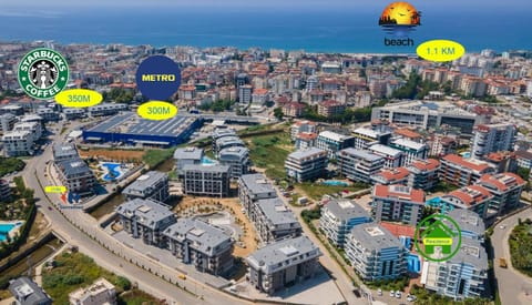 SA Apartments! Crystal Family Suites Eigentumswohnung in Alanya