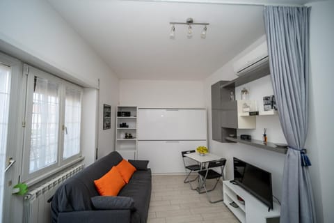 Living room, air conditioner