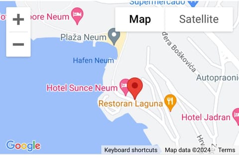 Property building, Text overlay