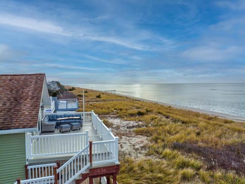 Patio, View (from property/room), Beach, Beach, Sea view